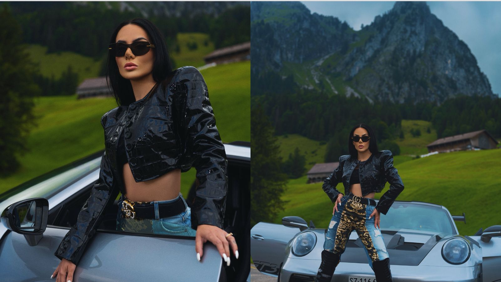 Brasileira que representa o país no Miss Europe Continental recebe Porsche avaliado em R$ 1,2 milhão no Dia dos Namorados