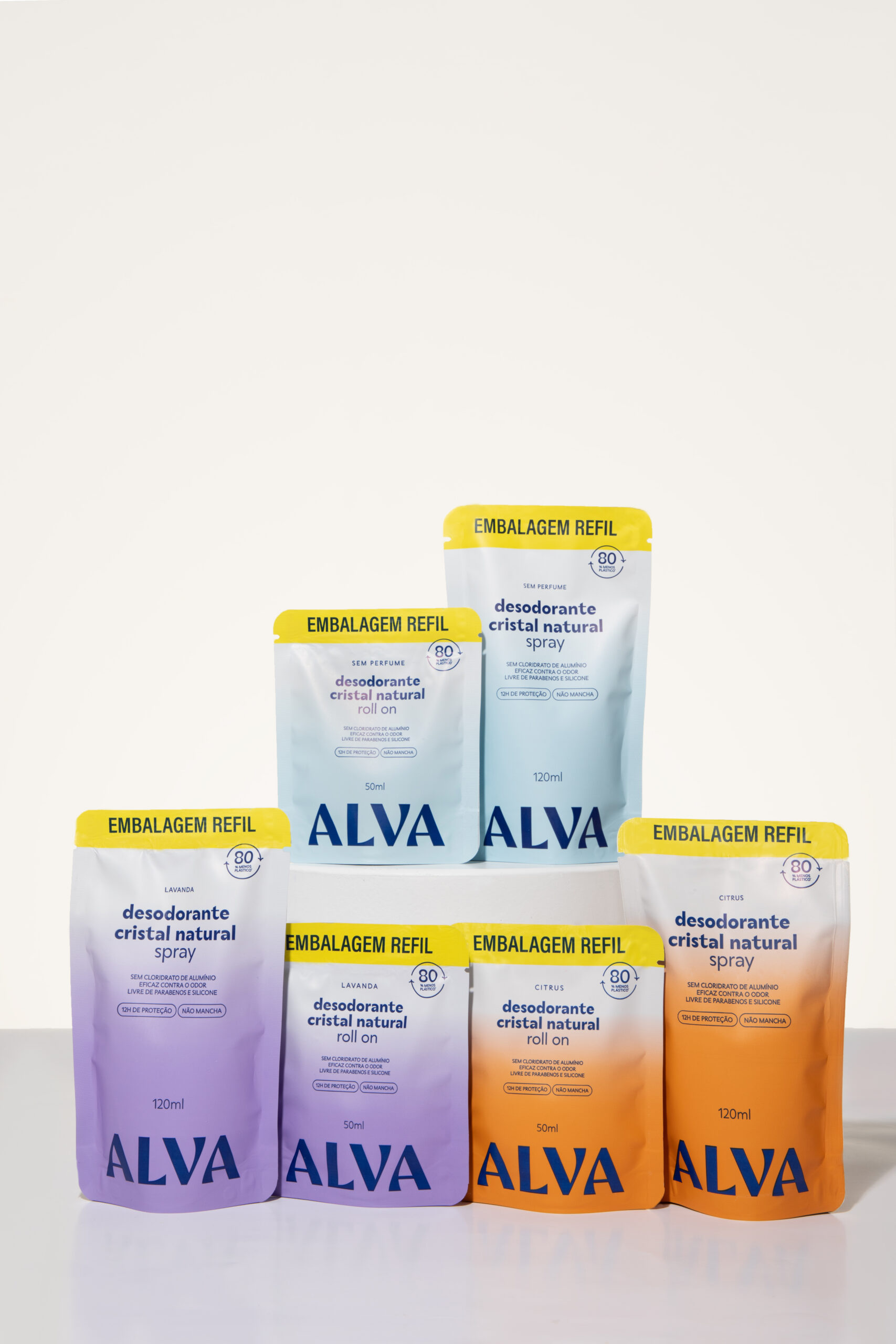 Alva lança linha de desodorantes em refil como resposta ao consumo consciente